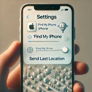 'Find My iPhone' and 'Send Last Location' feature