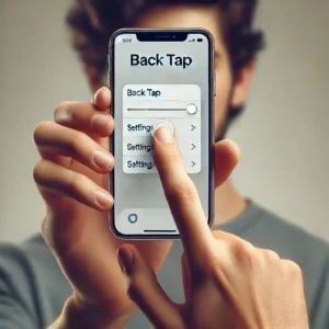 back tap feature on their iPhone - Top 10 iPhone tips