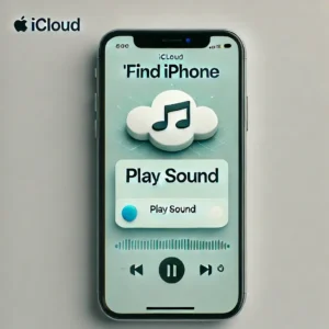 iCloud 'Play Sound' activated